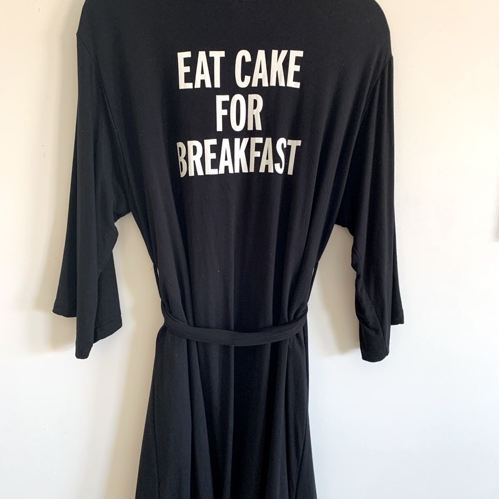 Kate Spade Eat Cake For Breakfast Robe